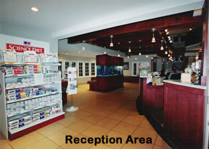 Towne & Country Animal Hospital 
reception area